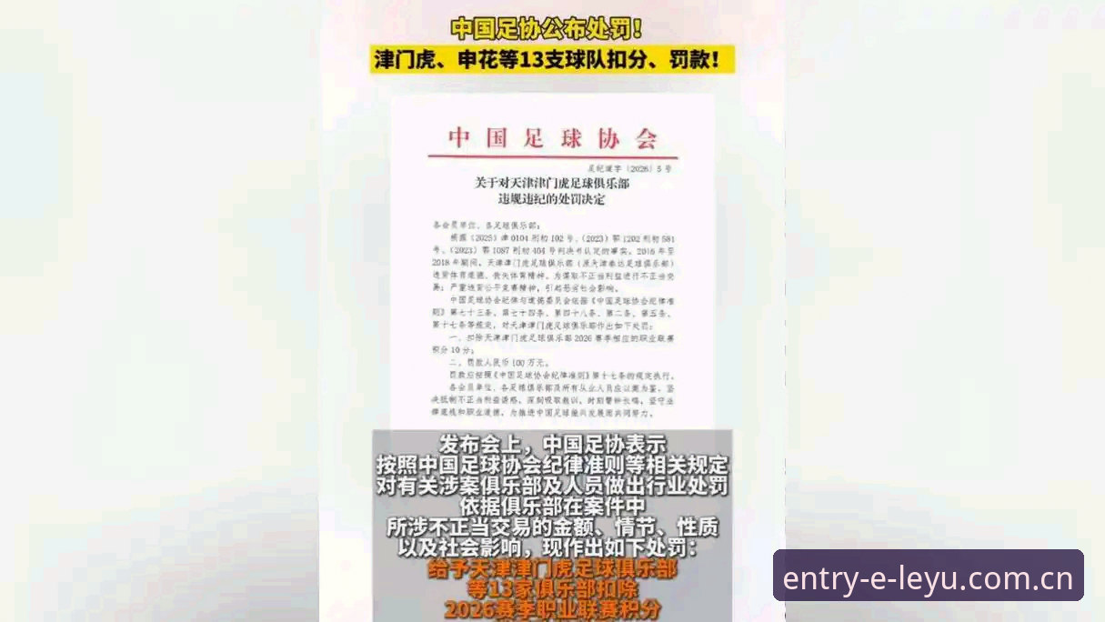 乐鱼官方登录入口怎么样 足协第三批禁足名单深度解析:65人遭重罚,中国足球反腐风暴再升级